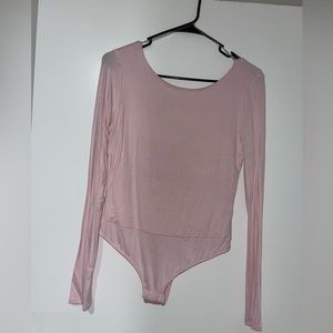 Pink bodysuit